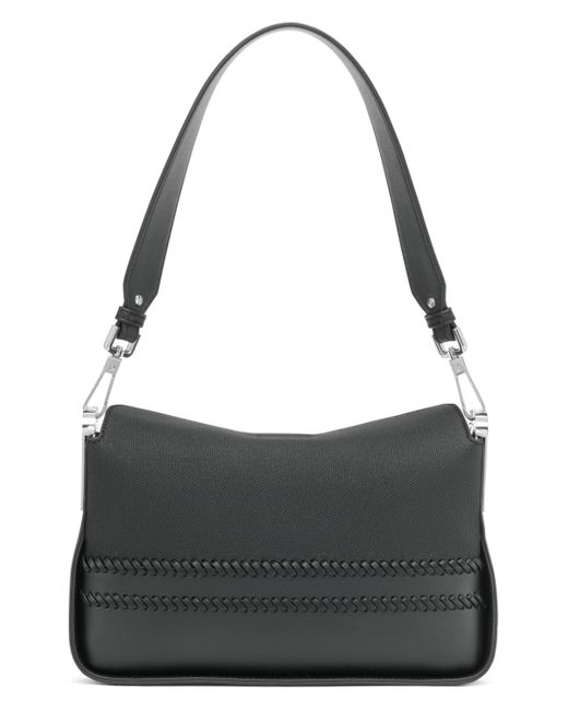 Calvin Klein Black Fay Canvas Shoulder