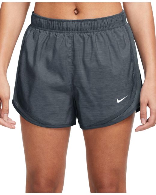 Nike Blue Tempo Brief-lined Running Shorts