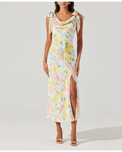 Astr Metallic Allexina Dress