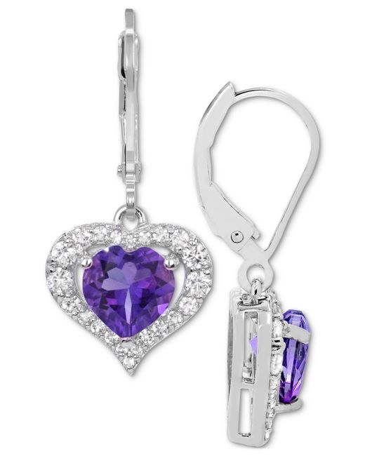 Macy's Purple Lab-grown Pink Sapphire (2-7/8 Ct. T.w