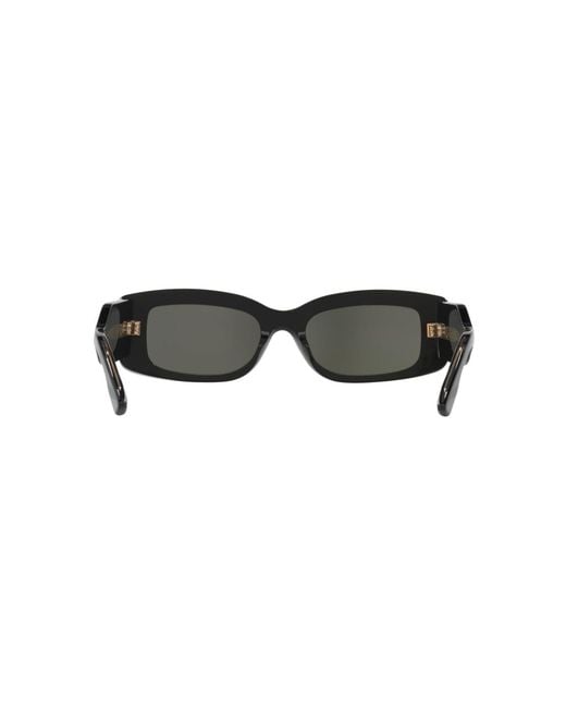 Gucci Black Rectangle Sunglasses