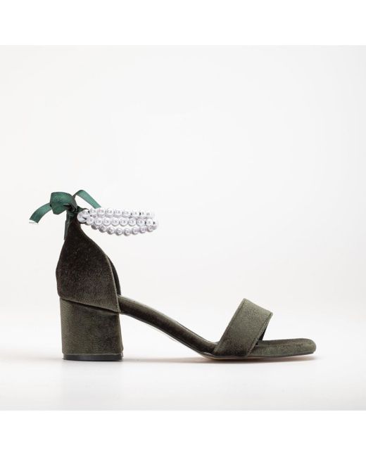 Forever & Always Shoes Multicolor Illy Low Block Heel Sandals