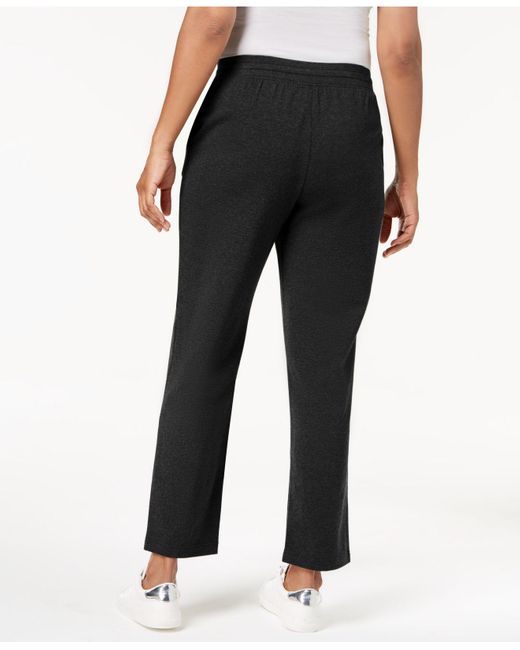 karen scott sport drawstring pants