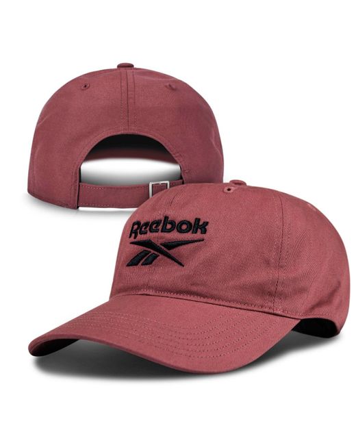 Reebok Red Twill Logo Cap for men