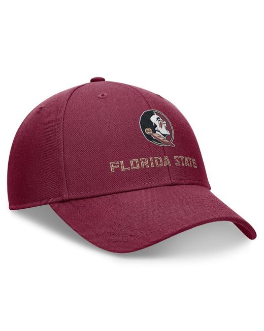 Nike Red Florida State Seminoles Primetime Adjustable Hat for men