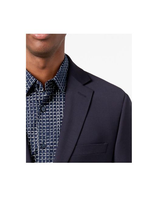 calvin klein infinite stretch suit