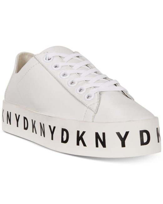 banson leather sneaker dkny