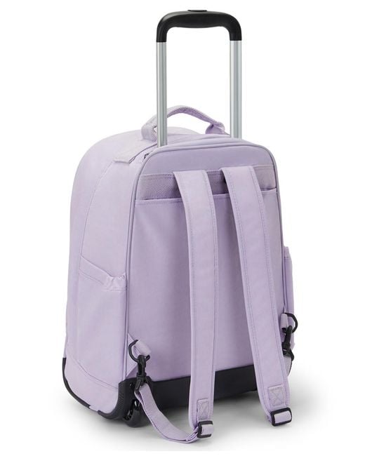 Kipling Purple Gaze Rolling Backpack