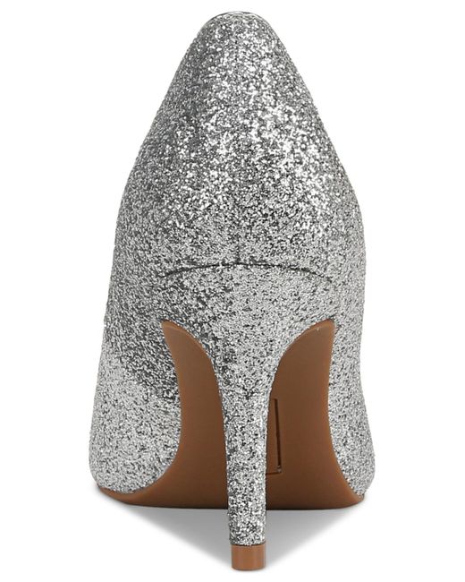 On 34th Gray Jeules Pointed-toe Slip-on Pumps