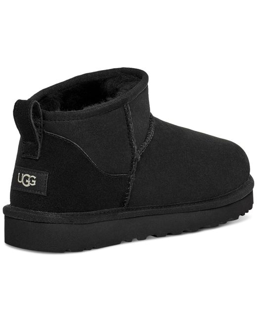 UGG Classic Ultra Mini Boots in Black for Men | Lyst