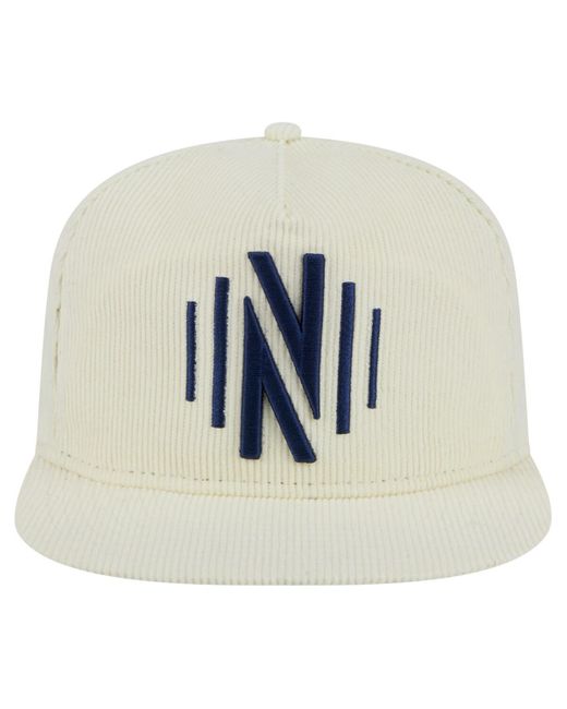 KTZ Natural Â Nashville Sc 2025 Kickoff Snapback Golfer Hat for men
