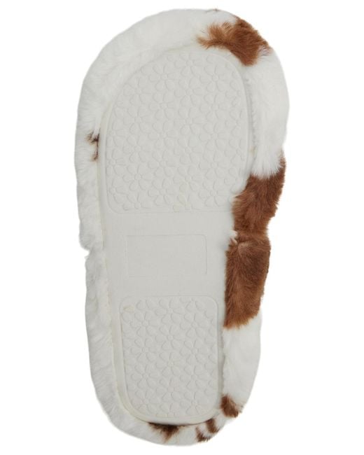 Roxy Brown Sloane Round Toe Slippers