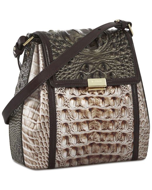 Brahmin Small Margo Leather Crossbody Lyst