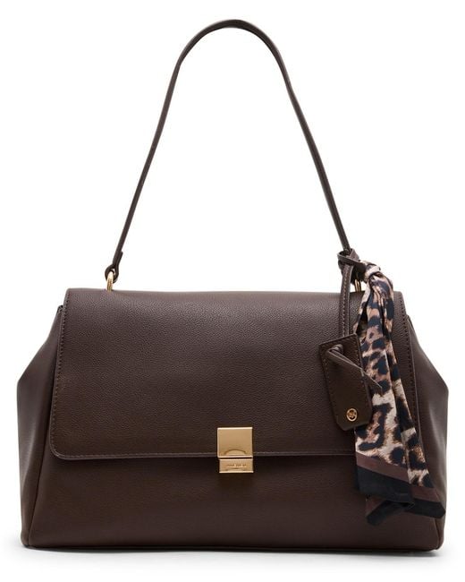 Anne Klein Brown Flap