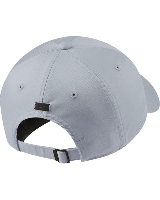 Nike Gray Golf Heritage86 Player Performance Adjustable Hat for men