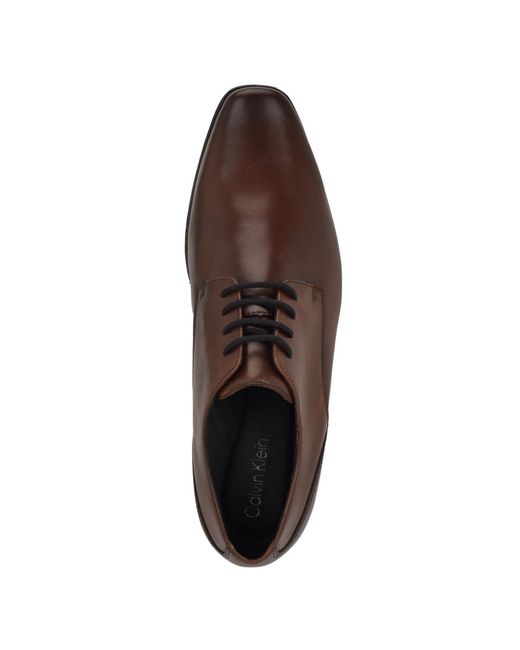 calvin klein men's brodie lace up dress oxford Calvin Klein Mens Brodie Lace Up Dress Oxfords, Black, Size 9.5
