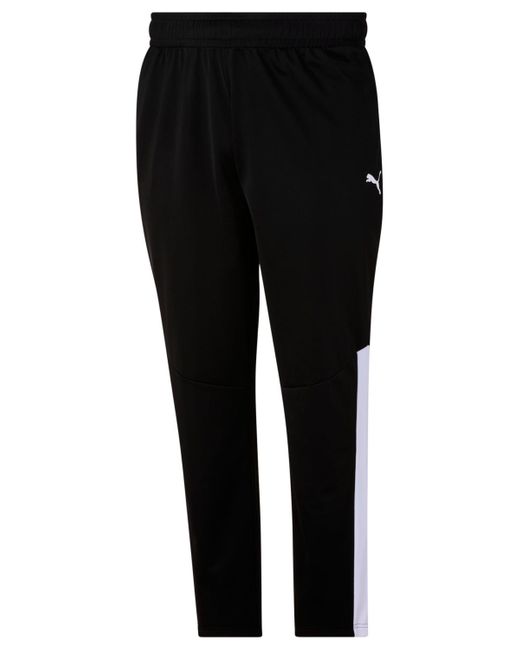 PUMA Contrast Panel Tricot Sweatpants in Black for Men | Lyst