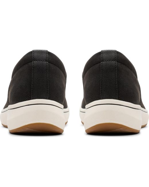 Clarks Black Cloudsteppers Breeze Sky Ria Round Toe Shoes