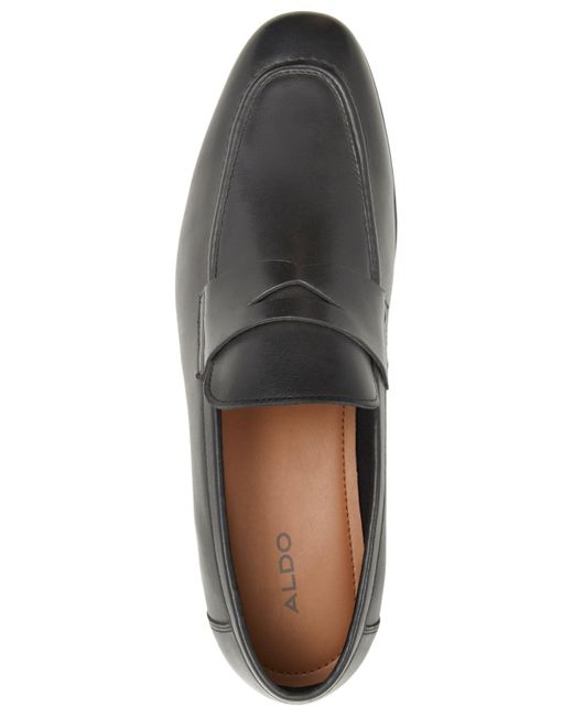 ALDO Black Wakith Dress Loafer Shoes for men