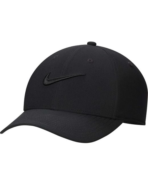 Nike Black Club Performance Adjustable Hat for men