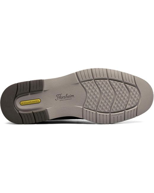 Florsheim Black Vibe Wingtip Oxford Dress Shoe for men