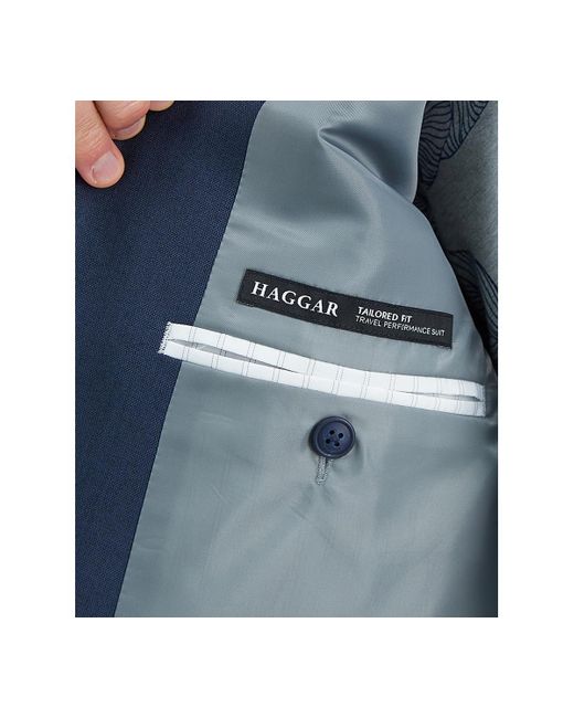 Haggar Blue Travel Performance Suit Separates Jacket for men