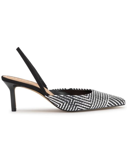 INC International Concepts Metallic Geosepa Halter Pumps