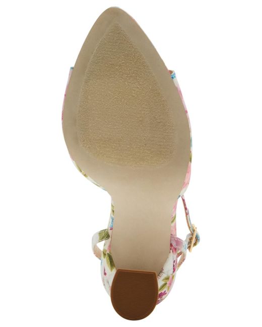Steve Madden Metallic Beki Two-piece Flare-heel Sandals