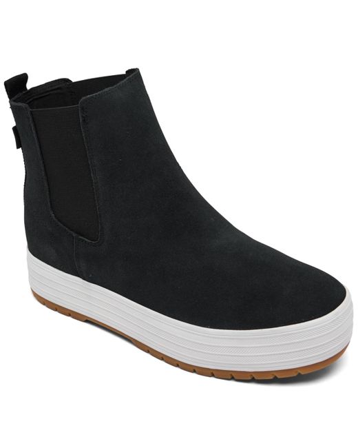 Keds Chelsea Lug Boots From Finish Line in Black | Lyst