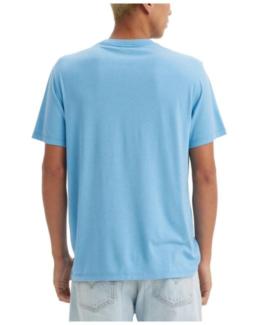 Levi's Blue Logo T-shirt for men