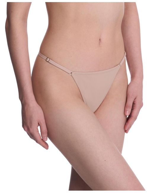 Natori Pink Verge Adjustable String Thong