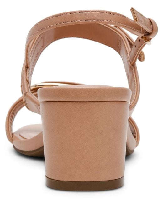 Anne Klein Brown Merida Slingback Sandals