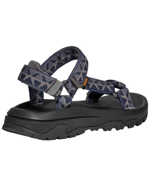 Teva Black Hurricane Round-toe Sandals for men