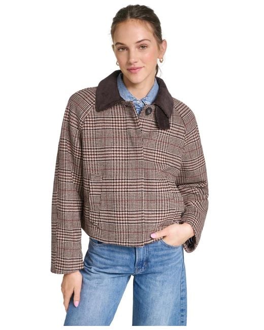 Levi's Brown Mac Wool-blend Short Jacket