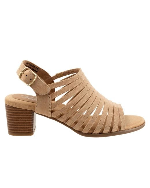 Trotters Brown Midge Sandal