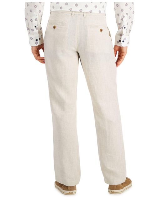 Club Room Linen Pants, Created For Macy 