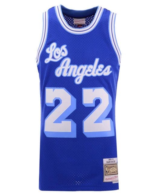 elgin baylor mitchell and ness jersey