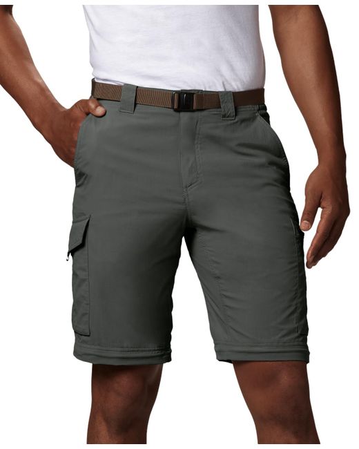 Columbia Black Silver Ridge Convertible Pants for men