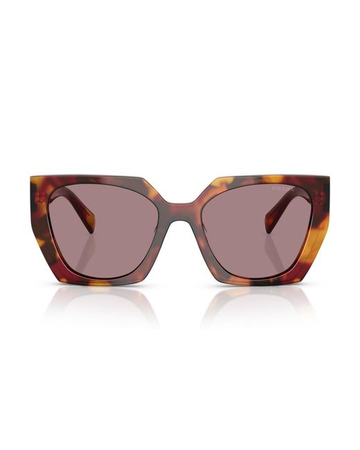 Prada Brown Sunglasses Pr 15ws