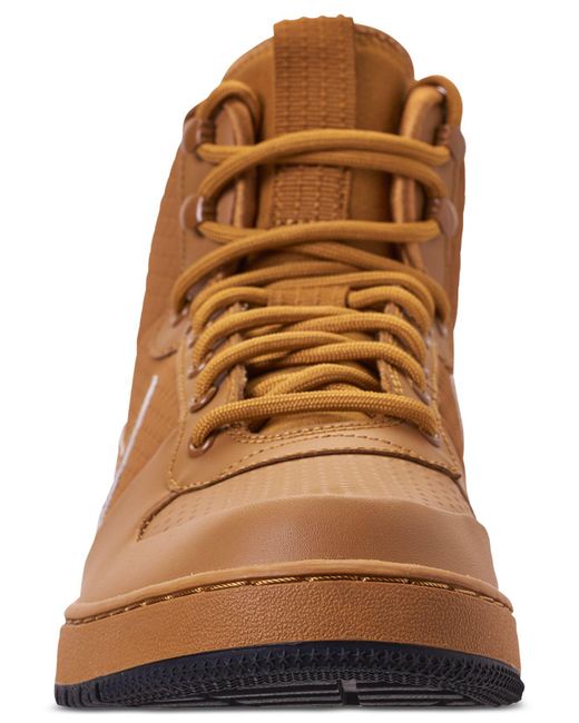 nike ebernon mid tan