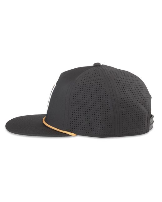 American Needle Black Vegas Golden Knights Buxton Pro Tech Adjustable Hat for men