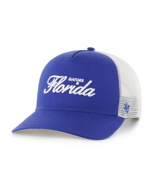 '47 Blue And Florida Gators Contemporary Basics Foundation Trucker Hitch Adjustable Hat