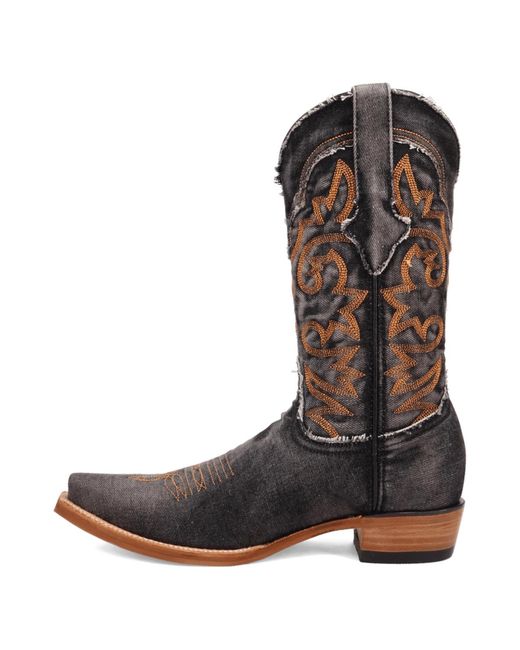 Dingo Brown Big Easy Denim Boot for men