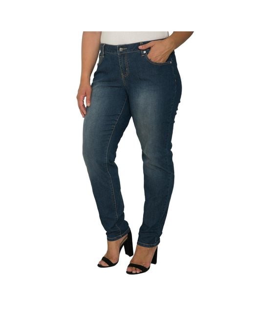 Standards & Practices Blue Basic 5 Pockets Style Skinny Jeans
