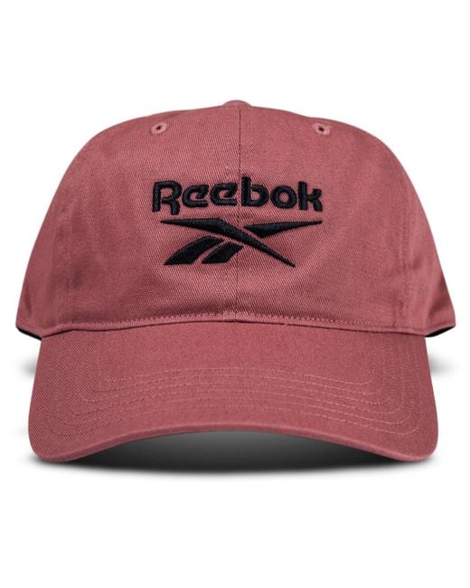 Reebok Red Twill Logo Cap for men