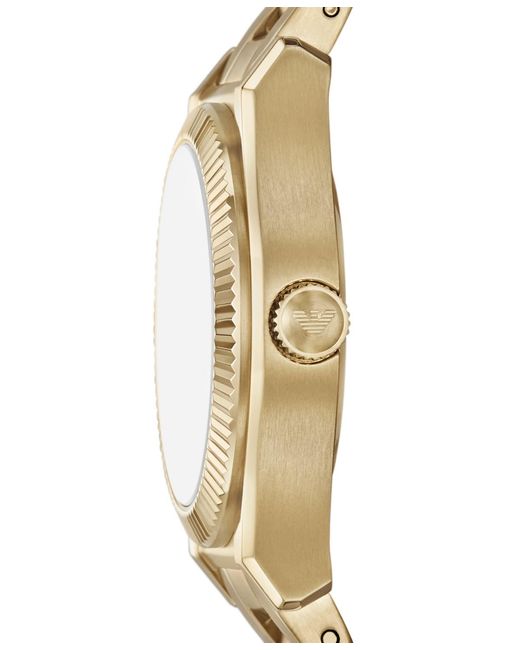 Emporio Armani Metallic Tone Stainless Steel Bracelet Watch 32mm