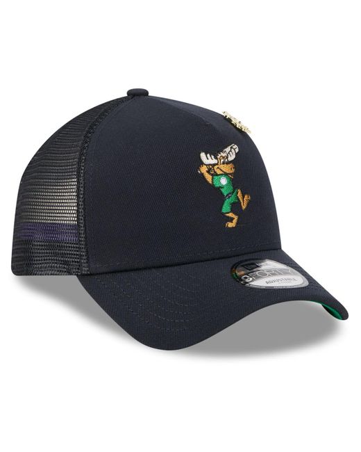 KTZ Blue Seattle Mariners 2025 Big League Chew A-frame 9forty Adjustable Trucker Hat for men