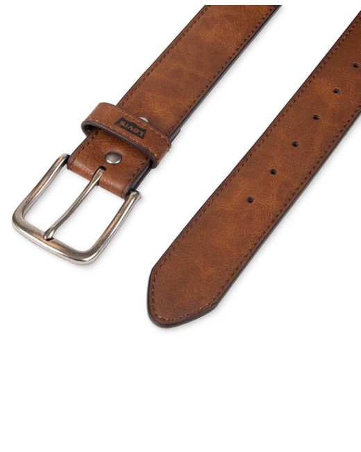 Levi's Brown Harness-buckle Belt for men