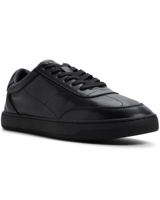 ALDO Black Evrett Lace Up Sneakers for men