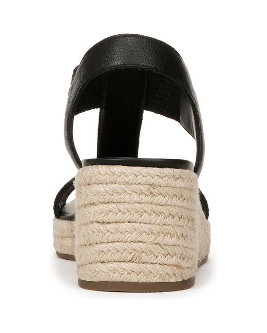 Vionic Black Calera Espadrille Sandals